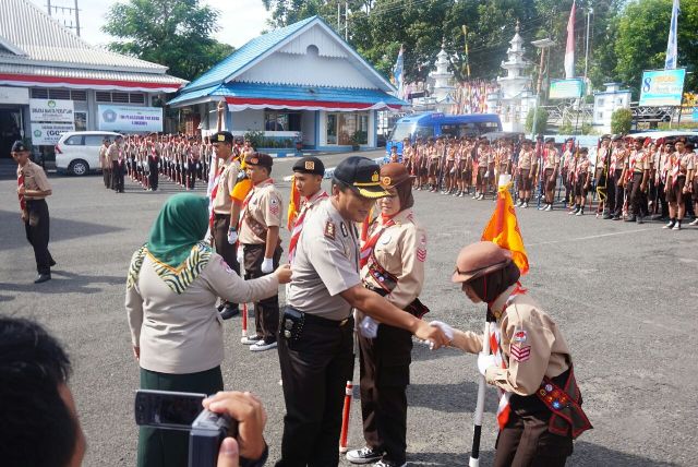 40 Pramuka Penggalang Asal Kota Bengkulu Ikuti Jamnas di Cibubur