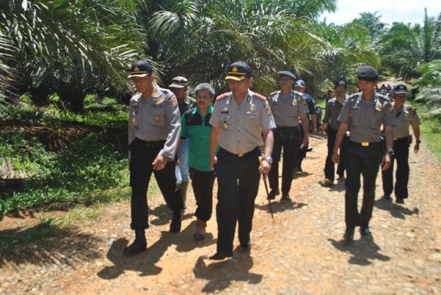 Mediasi Kepemilikan Lahan, Wakapolda Turun ke lokasi