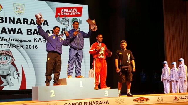 Atlet Binaraga Bengkulu Sumbang Medali Perdana