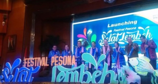 Balairung Kemenpar Sesak, Menpar Launching Festival Selat Lembeh