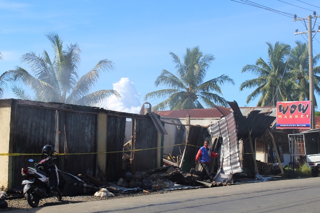 Ruko Lima Pintu Ludes Terbakar