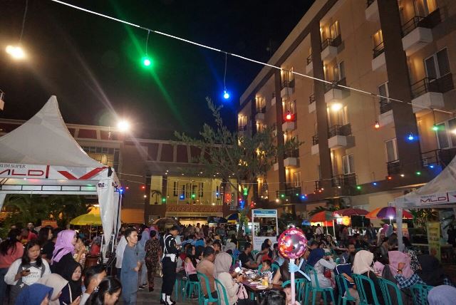 Pasar Malam Hotel Santika Jadi Ajang Tampilnya Komunitas Seni Bengkulu