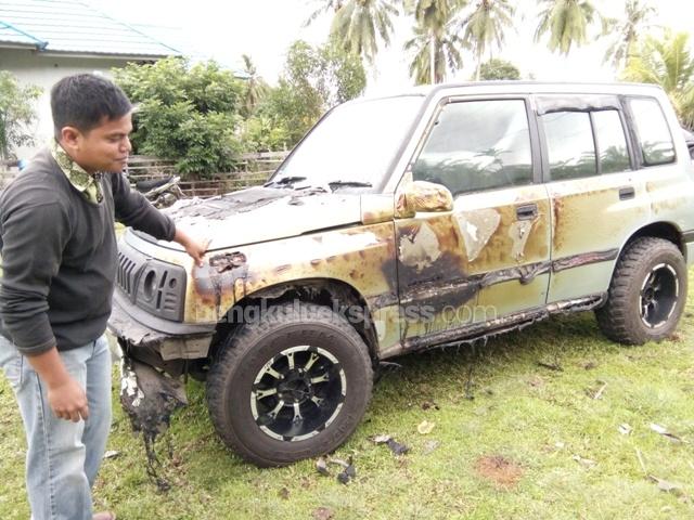 Motor Ludes, Mobil Nyaris Terpanggang / Kebakaran Hebat di Rumah PNS PU