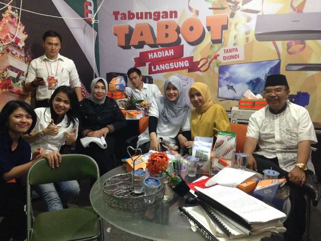 Selama Bazar Festival Tabot, Tabungan Nasabah Bank Bengkulu Capai Rp 901 Juta