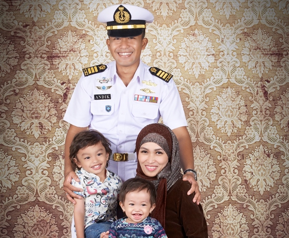 Kapten Laut (S) Andik Ismaryanto Pernah Bertugas di Kongo, Kebanggaan Keluarga dan TNI