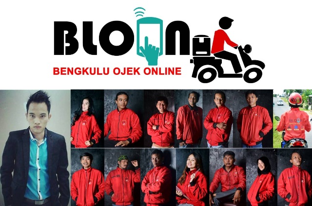 Bloon, Ojek Online Perdana di Bengkulu