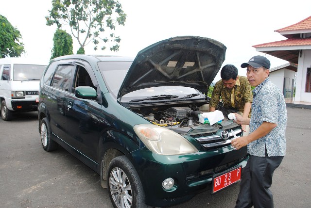 Puluhan Kendaraan Dinas Tunggak KIR