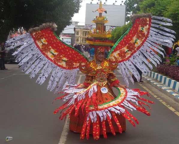 Kemeriahan Karnaval Batik Nusantara di Bengkulu