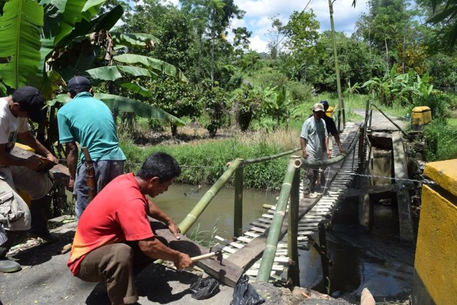 Harapkan Pembangunan Jembatan Permanen