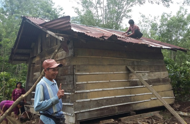 Mengunjungi Desa Air Pikat Kecamatan Bermani Ulu, Langganan Bencana, Angin Kencang