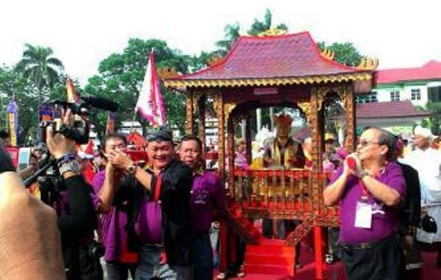 Gaet Wisman, Palembang Gelar Kirab Budaya Garuda Sriwijaya