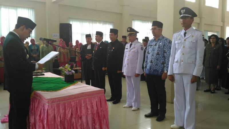 Bupati Lantik 710 Pejabat Rejang Lebong