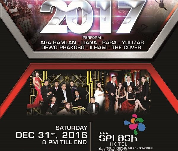 Tahun Baru, Hotel Splash Tawarkan Glamorous New Year Celebration 2017