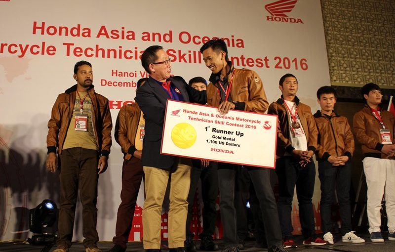 Mekanik AHASS Ukir Prestasi Banggakan Negeri di Kontes Teknik Asia Oceania