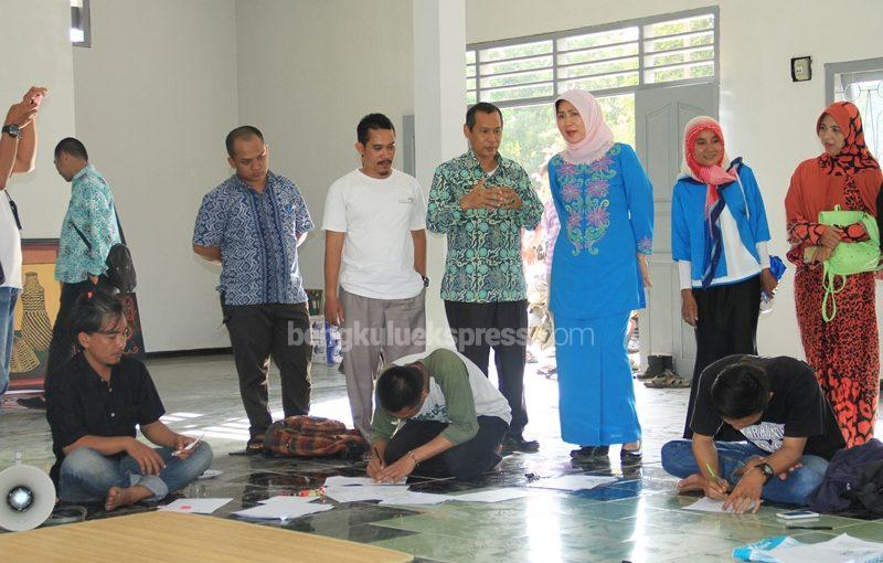 Gedung Taman Budaya Rusak Parah, Dewi Qoryati Janjikan Perbaikan