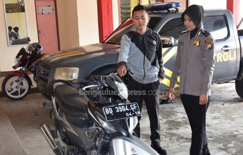 Dikejar, Motor Curian Ditinggalkan