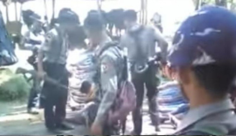 Aniaya Bocah Rohingya, Empat Pejabat Polisi Dibekuk