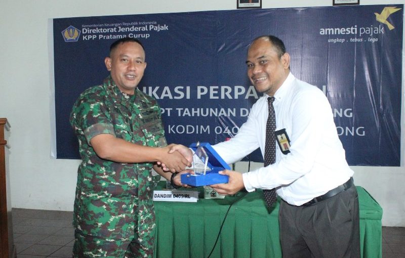 KPP Pratama  Curup Gandeng TNI