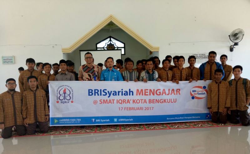 BRI Syariah Mengajar di SMAIT IQRA’