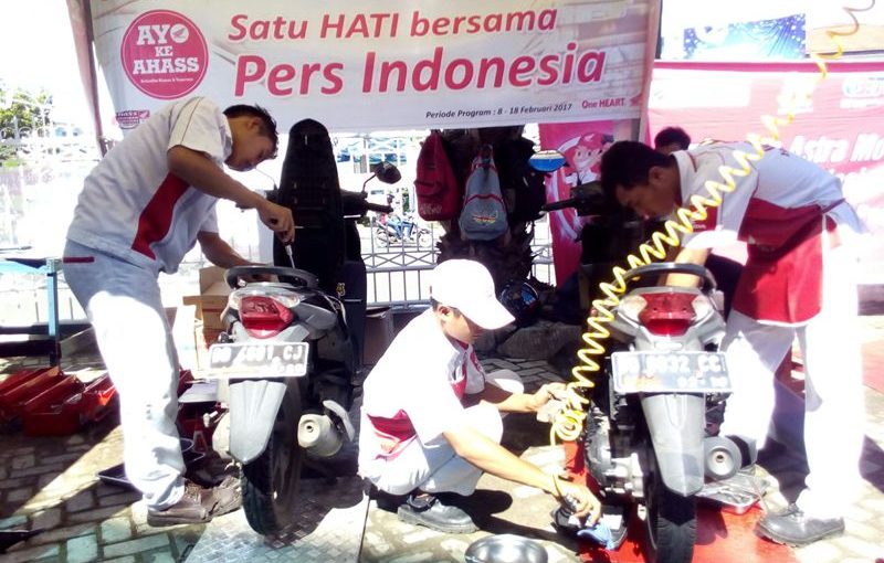 Astra Motor Gelar Service Gratis di Graha Pena Bengkulu Ekspress