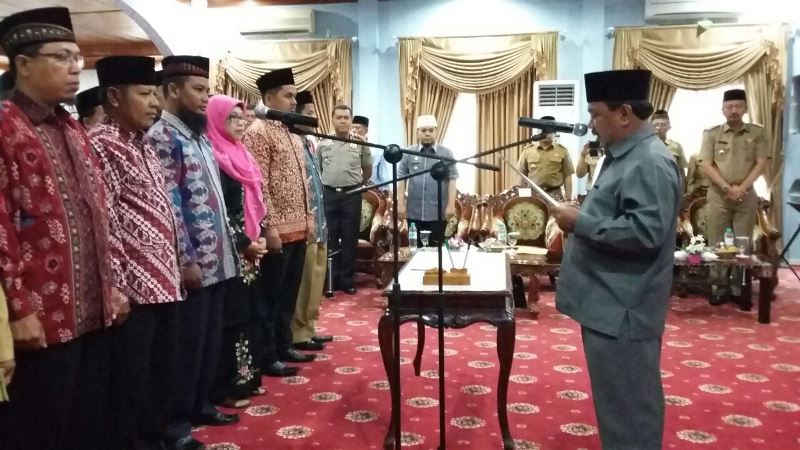 Pengurus MUI Kota Bengkulu Dikukuhkan