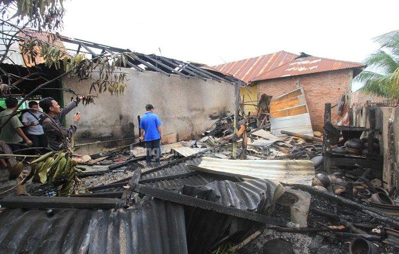 Korsleting, Rumah dan Motor Terbakar