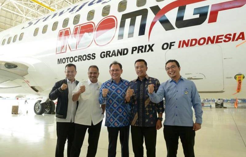 Menpora dan Menpar Resmikan Livery Sriwijaya Air MXGP