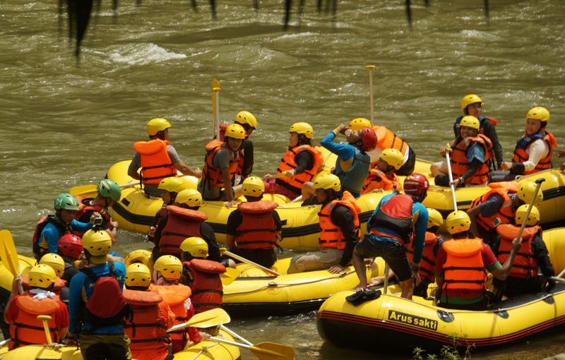 Rp 400 Juta Dukung Olahraga Arung Jeram