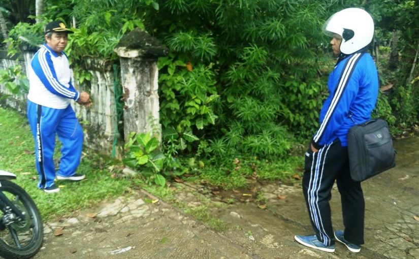 Pintu Gerbang Sekolah Sudah Lama Rusak