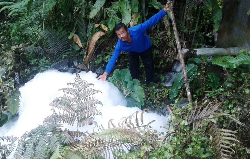 PDAM Tutup Intake Danau Liang