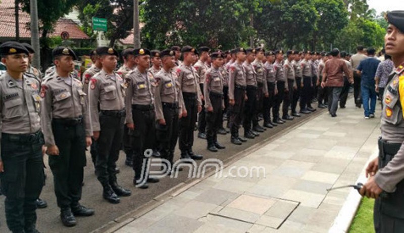 TPS Orang Penting Dijaga Ekstra Ketat