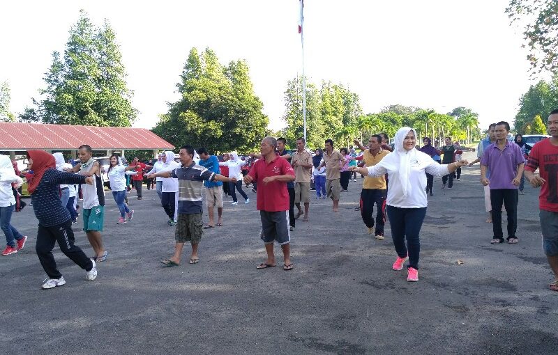 IWAPI Bengkulu Senam Bersama Pasien RSKJ