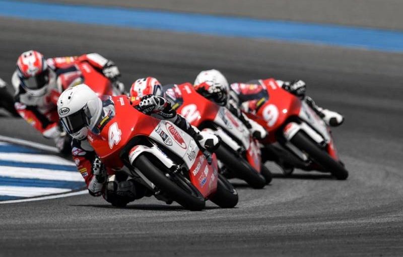 Pebalap Indonesia Sukses Lampaui Tantangan Ajang Asia Talent Cup 2017 Thailand