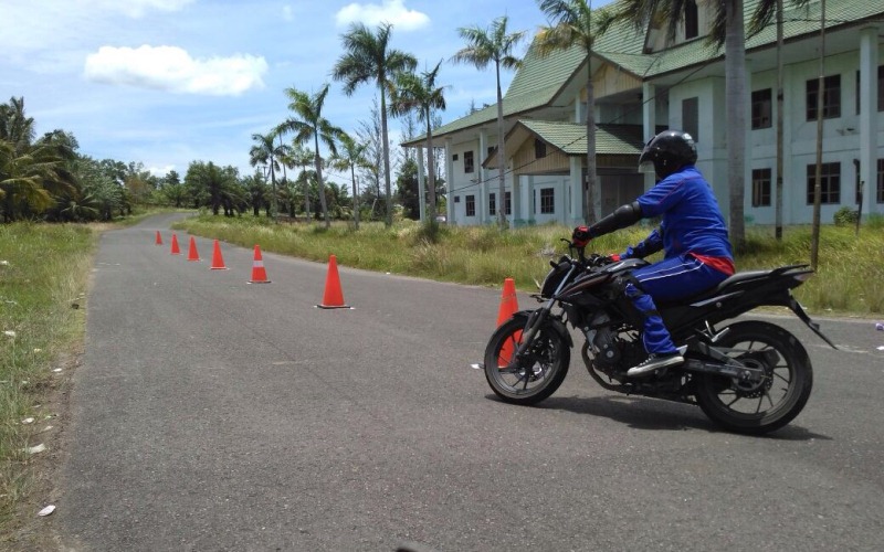 Komunitas Club Motor Honda Maju Wakili Bengkulu ke Kontes Safety Riding Nasional 2017 di Surabaya