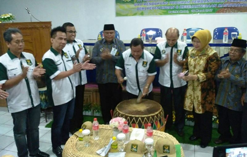 Susno Duaji Lantik Pengurus TP Sriwijaya Provinsi Bengkulu