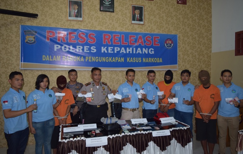 Polres Kepahiang Bekuk Pengedar Narkoba