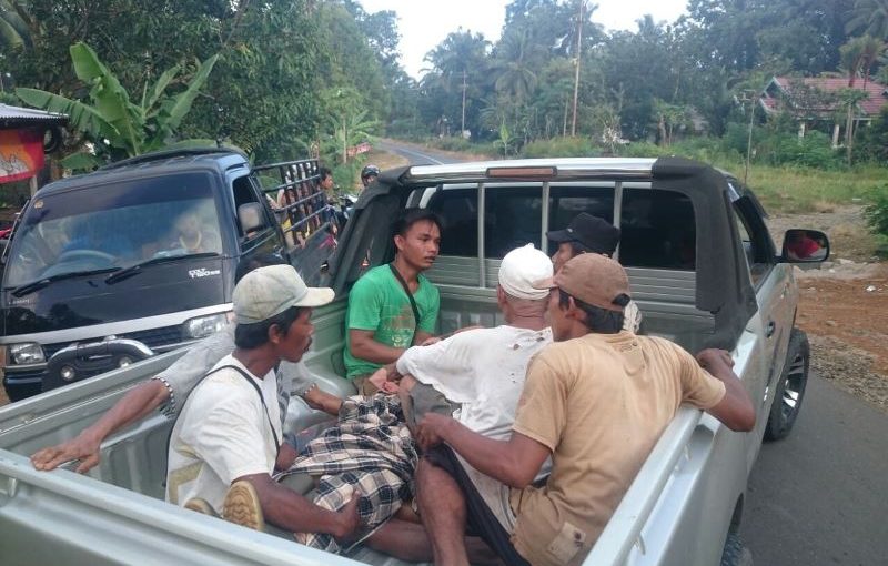 Pedagang Bakso Meninggal Dikebun