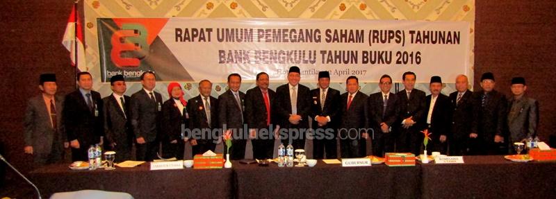 Gub Apresiasi Bank Bengkulu, Pertumbuhan Laba Meningkat
