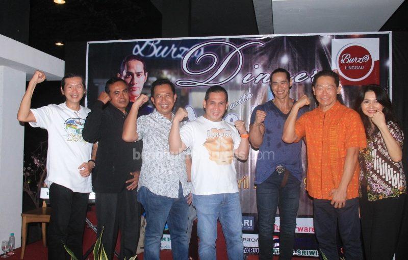 Burza Hotel Lubuk Linggau Gelar Dinner Bersama Ade Rai