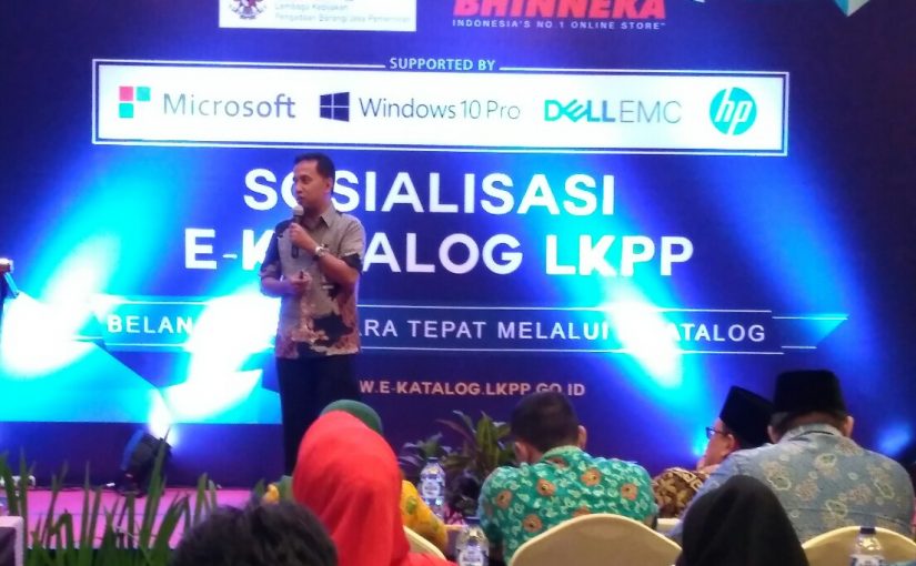 Bhinneka.com dan LKPP Sosialisasi Pengadaan Barang Melalui E – Katalog