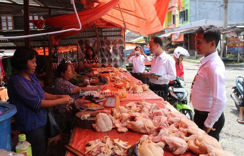 Harga Sembako Mulai Naik, Tipidter Polres Rejang Lebong Pantau Pasar