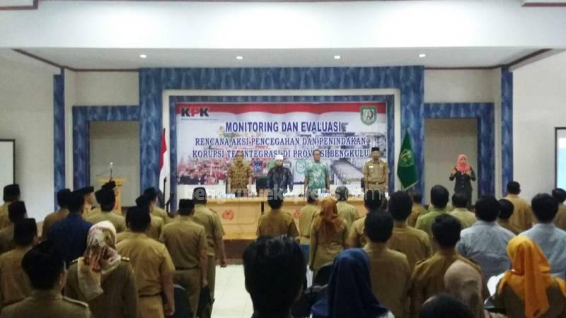 Pemkot Bengkulu Komitmen Bebas Korupsi dan Pungli