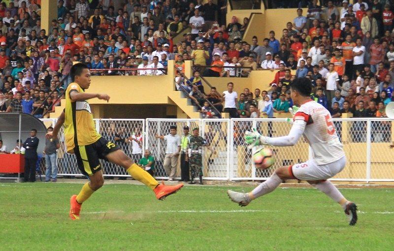 PS Bengkulu Vs Persika Karawang Berbagi Poin