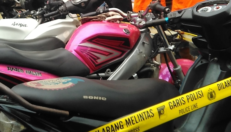 Musang Ranmor Gasak Motor Jamaah Masjid