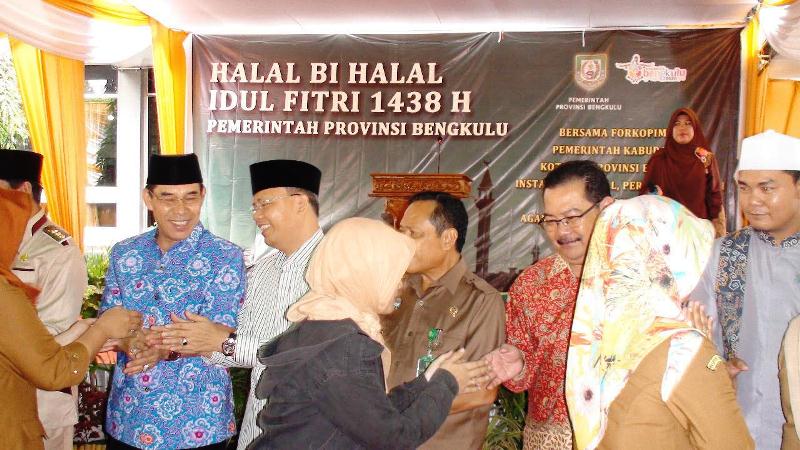 Plt Gubernur Bengkulu Halal Bihalal bersama Bupati dan Walikota
