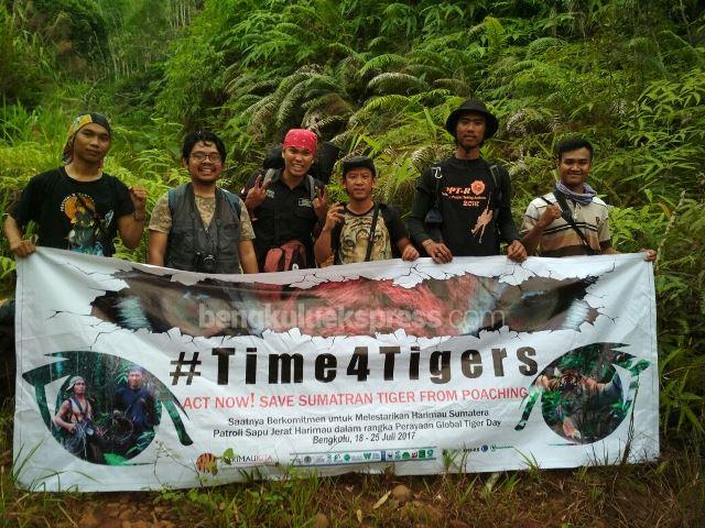 Sapu Jerat Harimau di Hutan Bukit Sanggul Hadapi Ribuan Pacat, Bersihkan Belasan Jerat Satwa