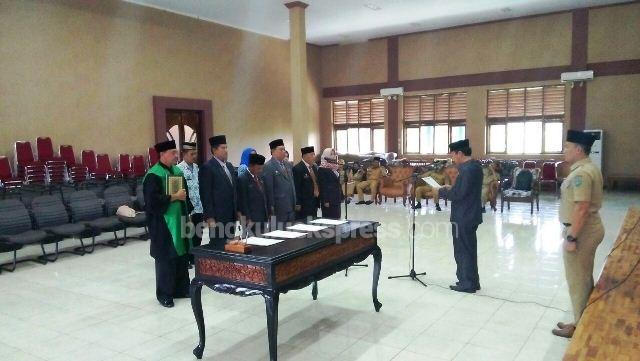 Pemkot Bengkulu Kembali Mutasi Pejabat Eselon III dan IV