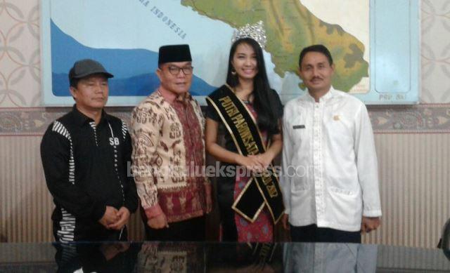 Putri Pariwisata Harapkan Dukungan