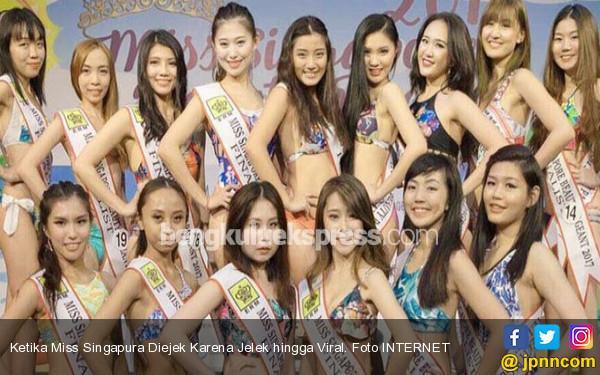 Ketika Miss Singapura Diejek Karena Jelek hingga Viral