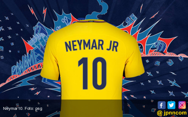 Pakai Nomor 10, Neymar jadi Pemain Brasil ke-31 di PSG